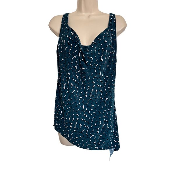 Magicsuit Tankini Top Teal Black Size 8 Appear Sleeker Slimmer NWT $124 Underwir - Picture 2 of 10